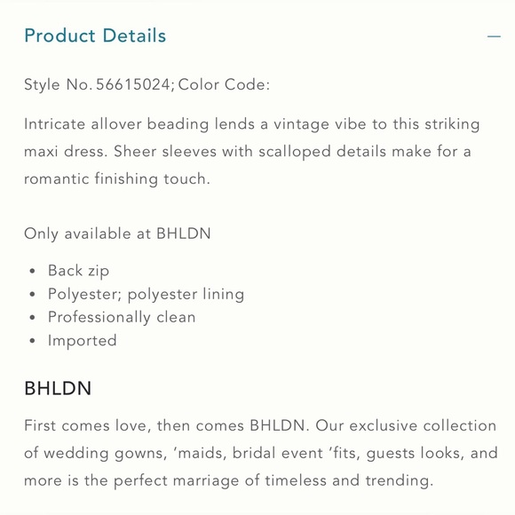 BHLDN White Beaded Sorrento Wedding Gown - Picture 5 of 12